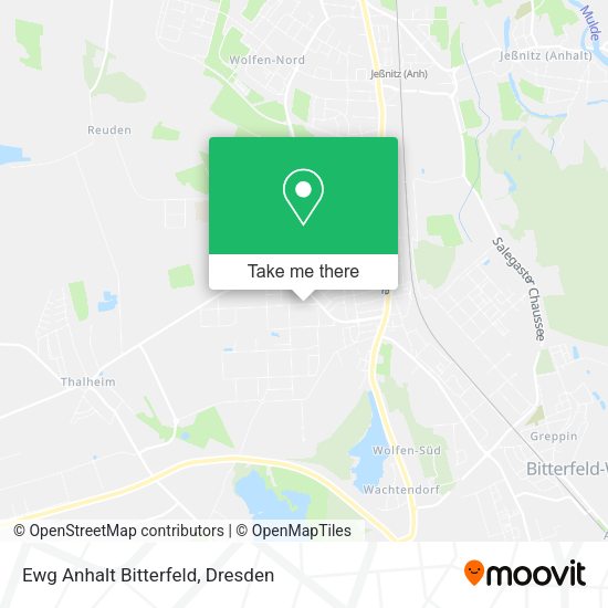 Карта Ewg Anhalt Bitterfeld