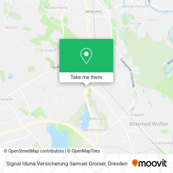 Карта Signal Iduna Versicherung Samuel Groiser