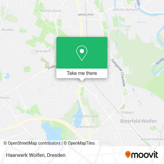 Haarwerk Wolfen map
