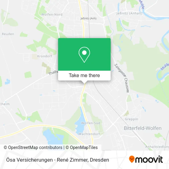 Ösa Versicherungen - René Zimmer map