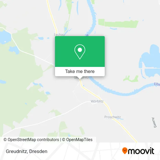 Карта Greudnitz