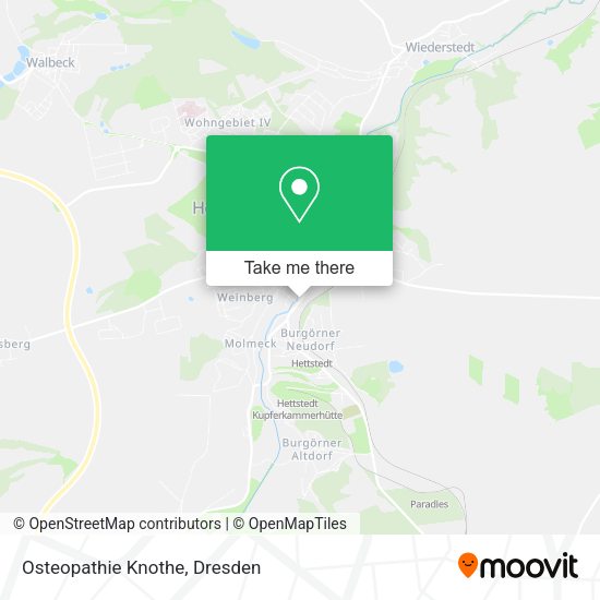 Карта Osteopathie Knothe