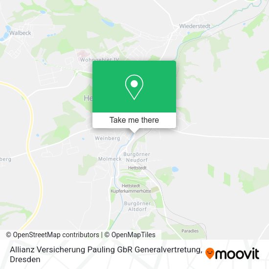 Карта Allianz Versicherung Pauling GbR Generalvertretung