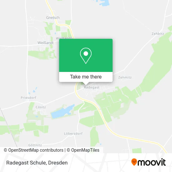 Карта Radegast Schule