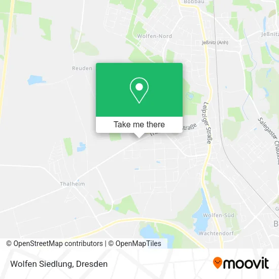 Карта Wolfen Siedlung