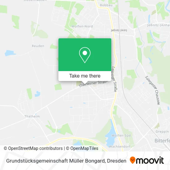Карта Grundstücksgemeinschaft Müller Bongard