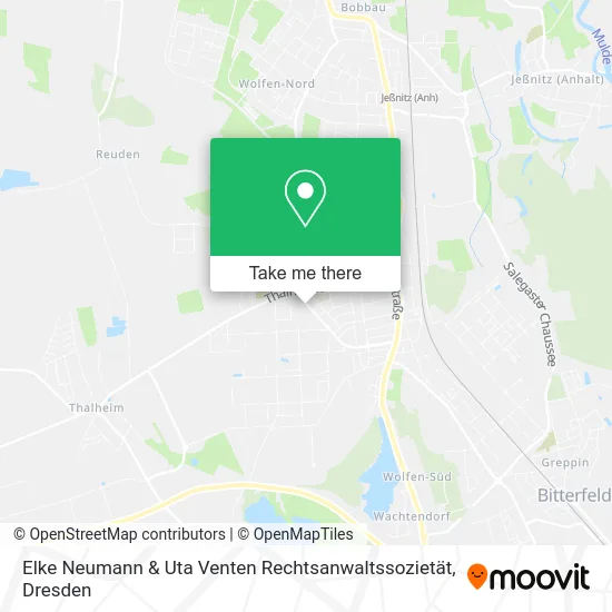 Карта Elke Neumann & Uta Venten Rechtsanwaltssozietät