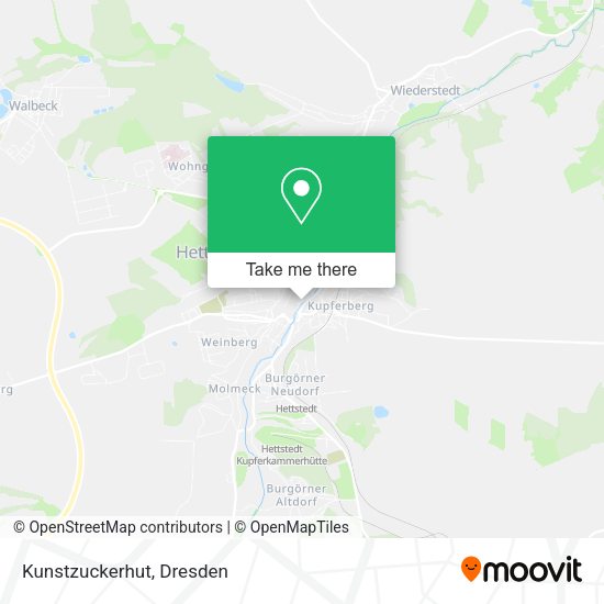 Карта Kunstzuckerhut