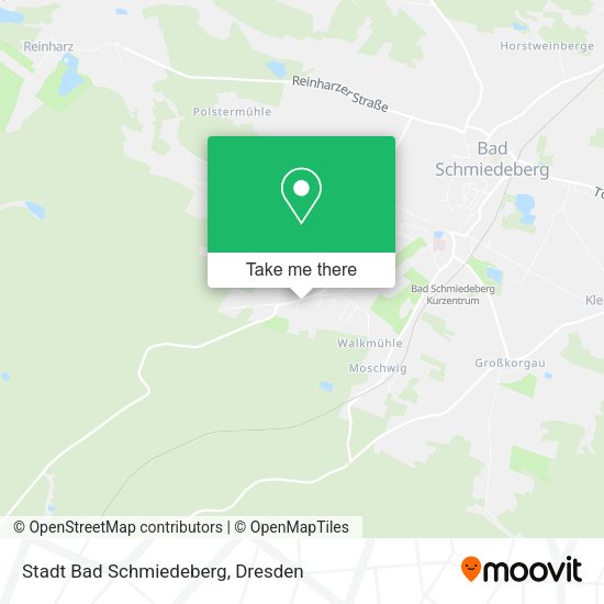 Карта Stadt Bad Schmiedeberg
