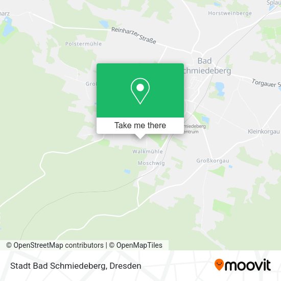 Карта Stadt Bad Schmiedeberg