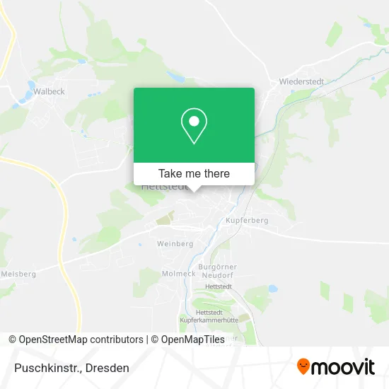 Карта Puschkinstr.