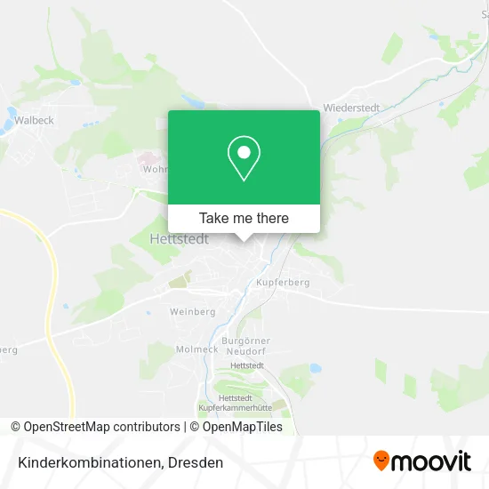 Карта Kinderkombinationen