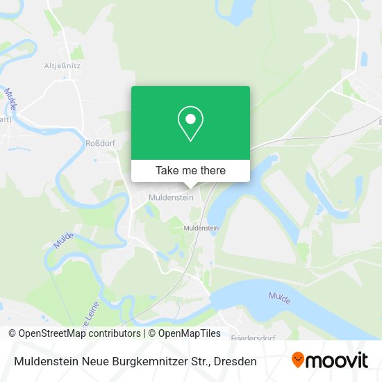 Карта Muldenstein Neue Burgkemnitzer Str.