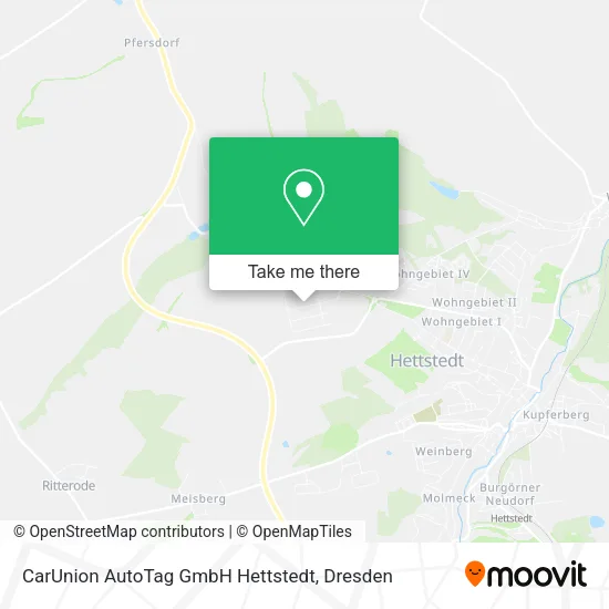 Карта CarUnion AutoTag GmbH Hettstedt