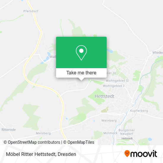 Карта Möbel Ritter Hettstedt