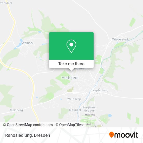 Карта Randsiedlung