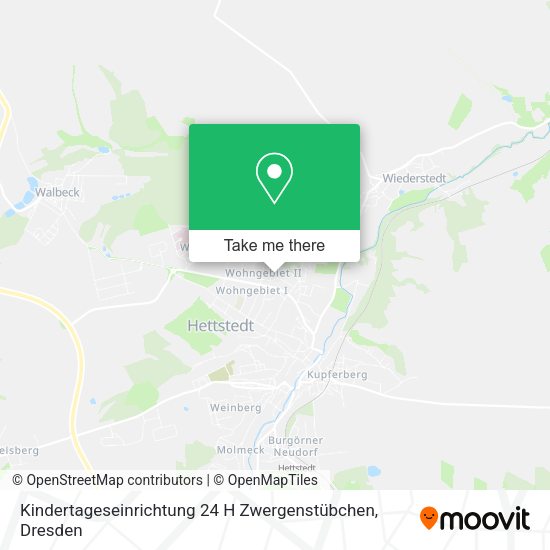 Карта Kindertageseinrichtung 24 H Zwergenstübchen
