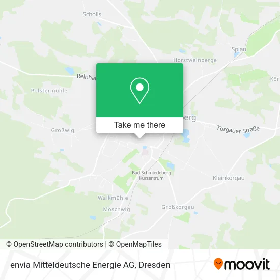 Карта envia Mitteldeutsche Energie AG