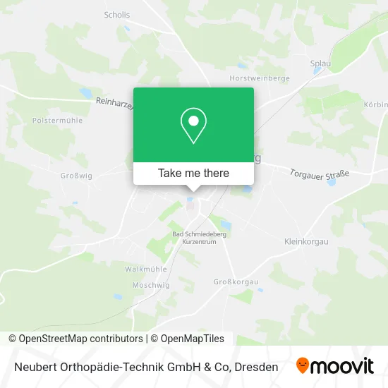 Карта Neubert Orthopädie-Technik GmbH & Co