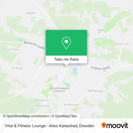Vital & Fitness Lounge - Altes Kaiserbad map