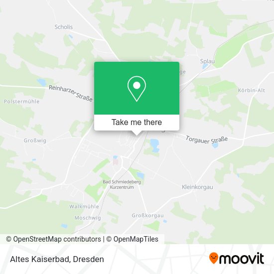 Карта Altes Kaiserbad