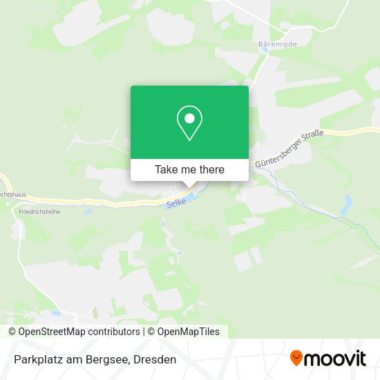Карта Parkplatz am Bergsee