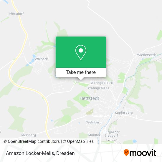 Карта Amazon Locker-Melis