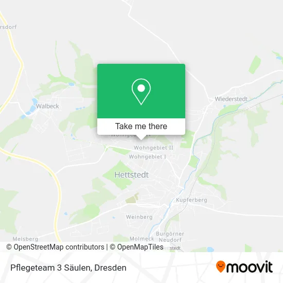 Карта Pflegeteam 3 Säulen