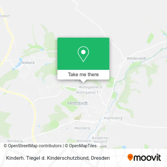 Карта Kinderh. Tiegel d. Kinderschutzbund