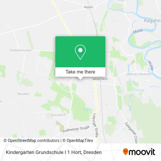 Kindergarten Grundschule I 1 Hort map