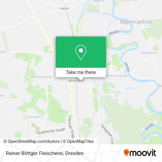 Карта Rainer Böttger Fleischerei