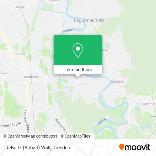 Карта Jeßnitz (Anhalt) Wall