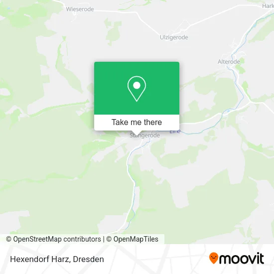 Карта Hexendorf Harz