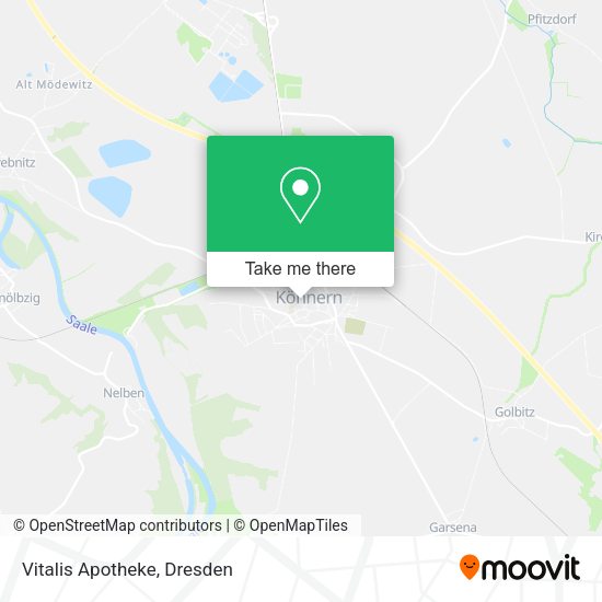 Карта Vitalis Apotheke