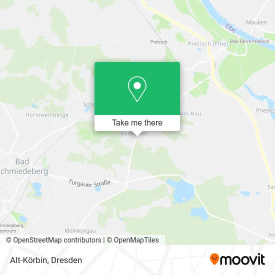 Карта Alt-Körbin