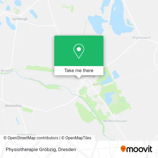 Карта Physiotherapie Gröbzig