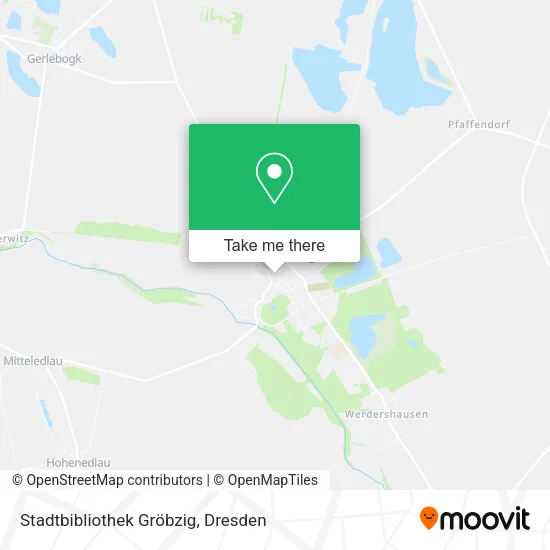 Карта Stadtbibliothek Gröbzig