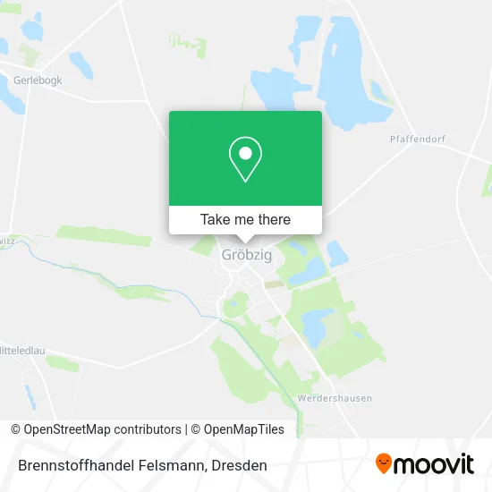 Карта Brennstoffhandel Felsmann
