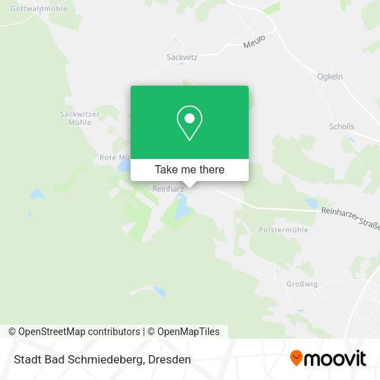 Карта Stadt Bad Schmiedeberg
