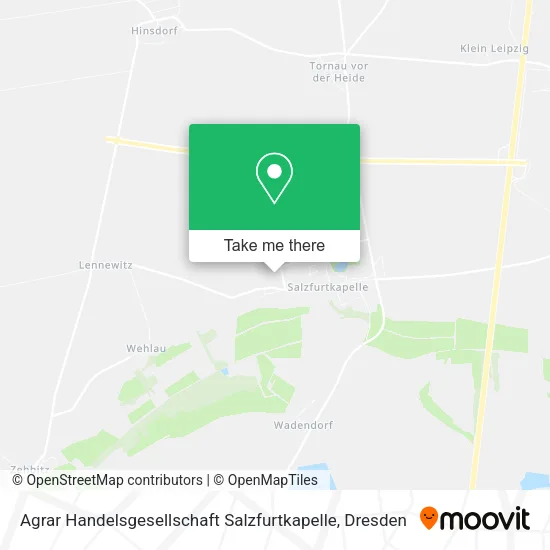 Карта Agrar Handelsgesellschaft Salzfurtkapelle