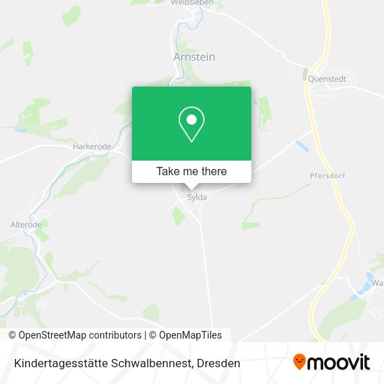 Карта Kindertagesstätte Schwalbennest