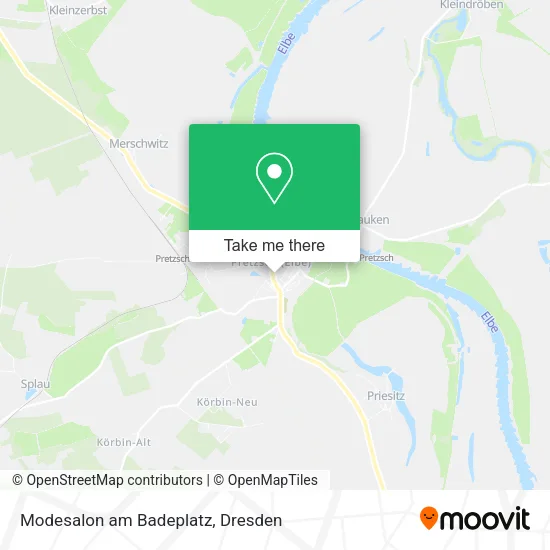 Карта Modesalon am Badeplatz