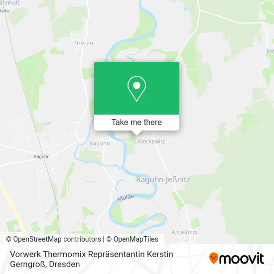 Карта Vorwerk Thermomix Repräsentantin Kerstin Gerngroß