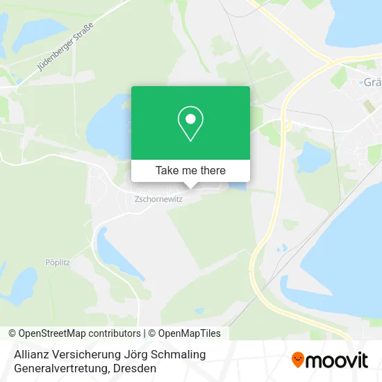 Карта Allianz Versicherung Jörg Schmaling Generalvertretung