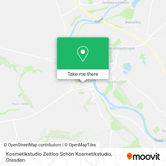 Карта Kosmetikstudio Zeitlos Schön Kosmetikstudio