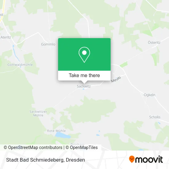 Карта Stadt Bad Schmiedeberg