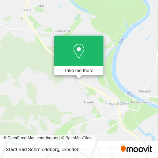 Карта Stadt Bad Schmiedeberg