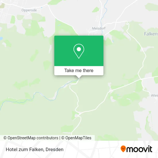 Карта Hotel zum Falken