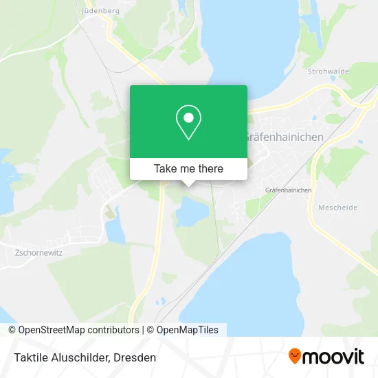 Карта Taktile Aluschilder