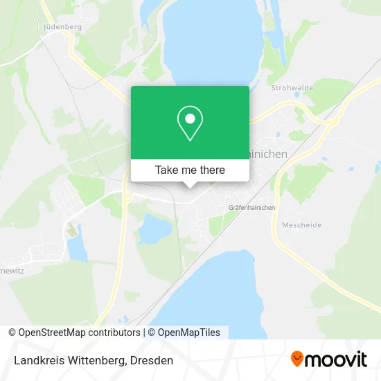 Карта Landkreis Wittenberg